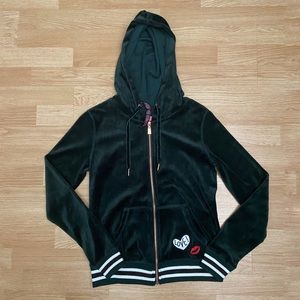 Betsey Johnson New with Tags Zip Up Hoodie